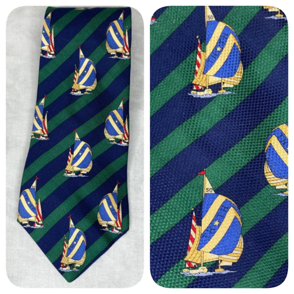 Tommy Hilfiger Sailboat Tie